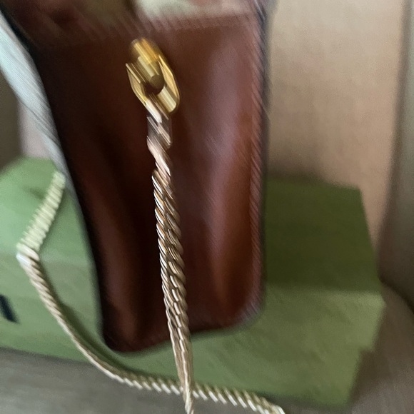 Authentic Gucci vintage web sherry clutch bag 010.378 (WN14) - Picture 9 of 13